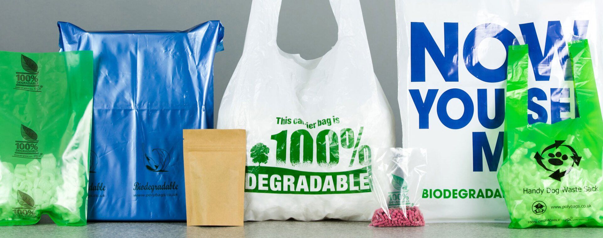 Certified compostable bags